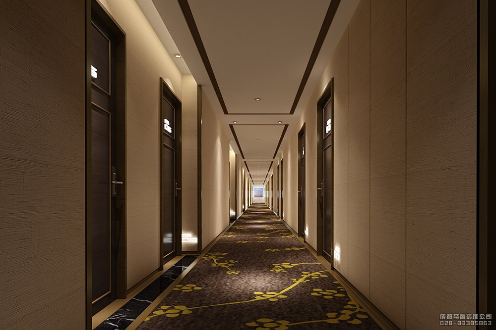 酒店過(guò)道設(shè)計(jì)效果圖