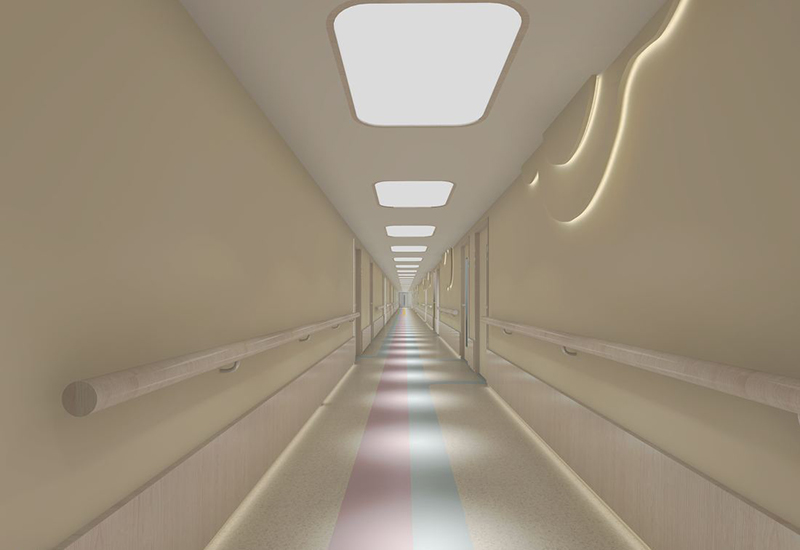 月子會所走廊裝修效果圖 月子會所走廊裝修效果圖