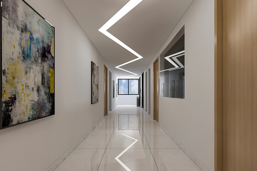 「培訓(xùn)機構(gòu)裝修」成人樂器中心裝修效果圖