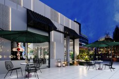 理發(fā)店裝修墻體顏色使用灰色效果怎么樣？